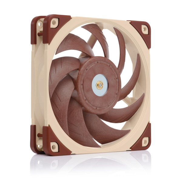 Noctua NF-A12x25, Ventilator, 12 cm, 1900 RPM, 21,4 dB, 96,2 m³/h, Beige, Braun