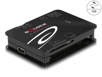 Delock USB 2.0 Card Reader für CF / SD / Micro SD /...
