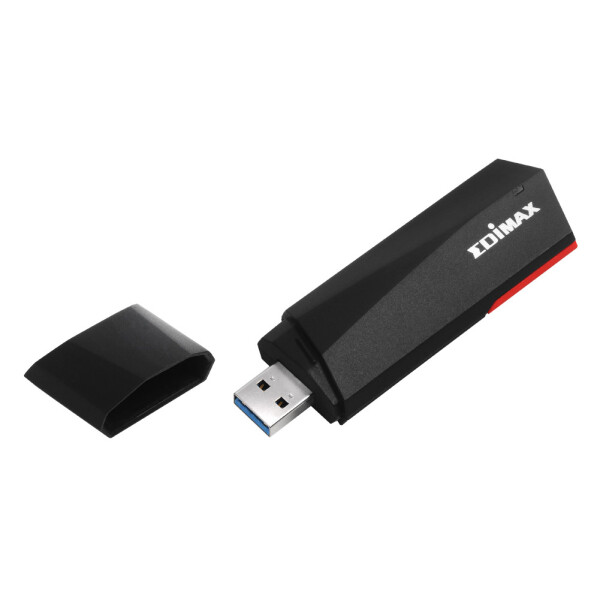 Edimax EW-7822UMX, Kabellos, USB, WLAN, Wi-Fi 6 (802.11ax), 1201 Mbit/s, Schwarz