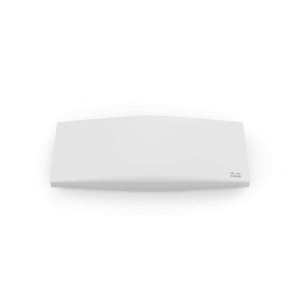 Cisco Meraki MR44, 10,100,1000,2500 Mbit/s, IEEE 802.11a, IEEE 802.11ac, IEEE 802.11ax, IEEE 802.11b, IEEE 802.11g, IEEE 802.11n, Multi User MIMO, EAP-TLS, EAP-TTLS, WEP, WPA, WPA2-Enterprise, WPA2-PSK, WPA3, Zimmerdecke, Wand, Weiß