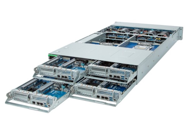 Gigabyte Barebone H273-Z80-AAW1 (rev. 1.x) 2U Dual Sockel SP5