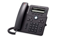 Cisco 6851 - IP-Telefon - Schwarz - Kabelgebundenes Mobilteil - 4 Zeilen - 8,89 cm (3.5 Zoll) - 396 x 162 Pixel