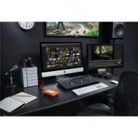 LaCie Rugged Secure - 2000 GB - 2.5 Zoll - 3.2 Gen 1 (3.1 Gen 1) - Orange - Weiß