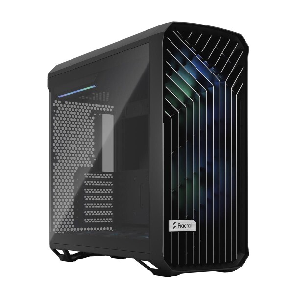 Fractal Design Torrent  - Tower - PC - Schwarz - ATX - EATX - ITX - micro ATX - SSI CEB - Gehärtetes Glas - Gaming