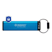 Kingston IronKey 64GB USB-C Keypad 200C - FIPS 140-3 Lvl...