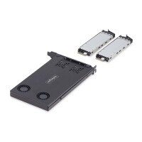 StarTech.com Dual-Bay M.2 NVMe SSD to PCIe x8