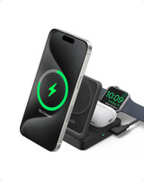 Anker Innovations MagGo Wireless Charger 15W Foldable 3-in-1