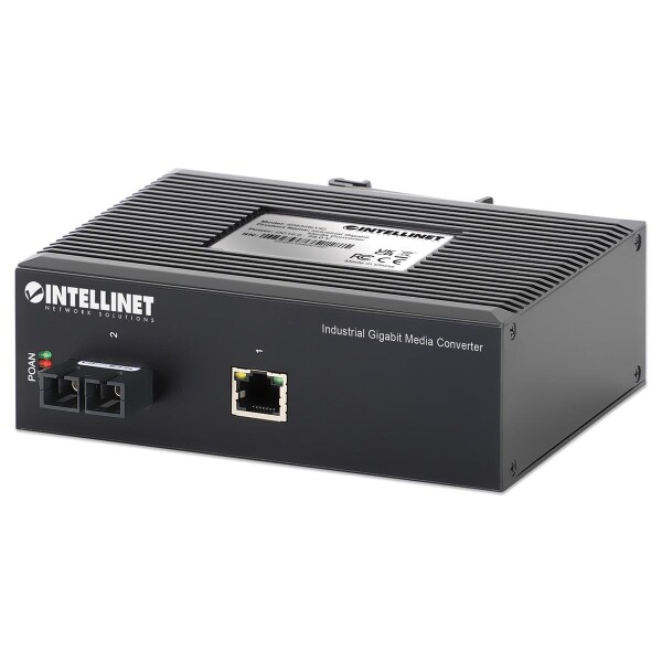 Intellinet 508346 - 1000 Mbit/s - 10Base-T - 100Base-TX - 1000Base-TX - 1000Base-LX - IEEE 802.3 - IEEE 802.3u - IEEE 802.3z - Voll - Halb - Cat5e