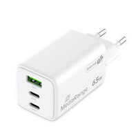 MEDIARANGE Ladegerät 65W 3-Port 1x USB-A/2x USB-C...