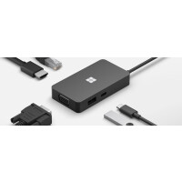 Microsoft 1E4-00004, Schwarz, HDMI, RJ-45, USB 3.2 Gen 1...