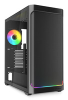 Sharkoon Gehäuse AK4W RGB ATX 1xGlas schwa - Midi/Minitower - ATX