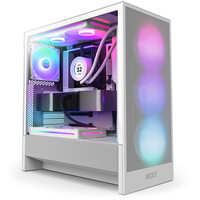 NZXT H series H5 Flow RGB - Mid tower - E-ATX - Tower - ATX