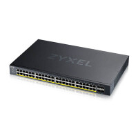 ZyXEL XGS1935-52HP 52 Port Smart Managed PoE Switch 48x...