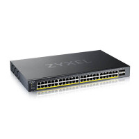 ZyXEL XGS1935-52HP 52 Port Smart Managed PoE Switch 48x...