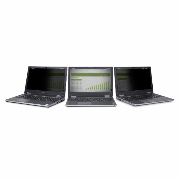 StarTech.com 15,6 Zoll 16:9 Touch Laptop Sichtschutz, Sichtschutzfolie, Notebook Blickschutzfilter/Blaulichtfilter, Blendschutz, +/- 30° Blickwinkel, Flip-Up, 39,6 cm (15.6"), 16:9, Laptop, Rahmenloser Blickschutzfilter, Anti-blue, Anti-Glanz, Privatsphär