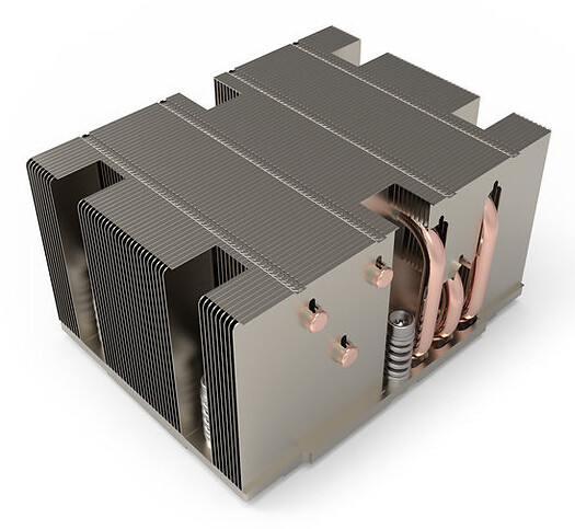 Dynatron J7 2U+ passive heatsink TDP - CPU-Kühler - Aluminium