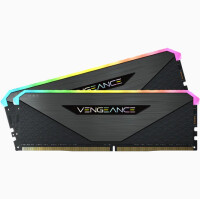 Corsair Vengeance RGB CMN16GX4M2Z3200C16 - 16 GB - 2 x 8 GB - DDR4 - 3200 MHz - 288-pin DIMM - Schwarz