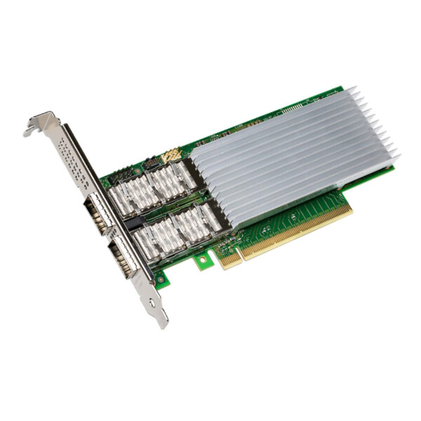 Intel ® Ethernet-Netzwerkadapter E810-CQDA2, Eingebaut, Kabelgebunden, PCI Express, Faser, 100000 Mbit/s