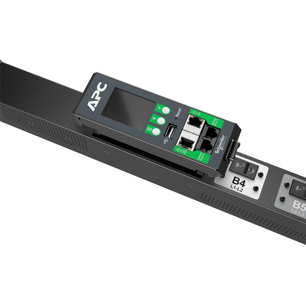 APC NS Rack PDU Adv SWD Met 7.4kW 1PH 230V, Messgerät, Metered-by-outlet, Geändert, 0U, Senkrecht, 40 AC-Ausgänge, C13-Koppler, C15-Koppler, C19-Koppler, C21-Koppler, IEC 60309