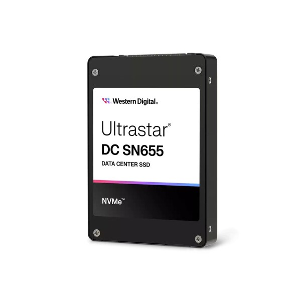WD Ultrastar DC SN655 - 3,84 TB - U.3 - 6800 MB/s