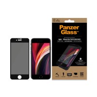 PanzerGlass ® Privacy Displayschutzglas iPhone SE (2020/2022) | 8 | 7 | 6 | 6s | Edge-to-Edge, Apple, Apple - iPhone 6, Apple - iPhone 6s, Apple - iPhone 7, Apple - iPhone 8, Apple - iPhone SE 2020,..., Trockene Anwendung, Kratzresistent, Schockresistent,
