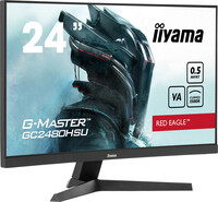 Iiyama 24" GC2480HSU-B1 16 9 2xHDMI+DP+USB Curv. -...