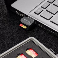 SanDisk SDDR-B731-GN6NN, MicroSD (TransFlash), Schwarz, USB 3.2 Gen 1 (3.1 Gen 1) Type-A, 20,7 mm, 30,4 mm, 8,7 mm