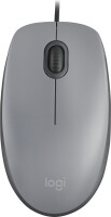 Logitech M110 Silent - Beidhändig - Optisch - USB Typ-A - 1000 DPI - Graphit - Grau