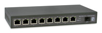 LevelOne Switch 9x GE GEP-0925 2.5GbE 108W 8xPoE+ sw - Switch - 60 Gbps