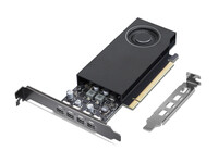 NVIDIA RTX A400 - Scheda grafica - RTX A400 - 4 GB GDDR6 - PCIe 4.0 x8 - 4 x Mini DisplayPort