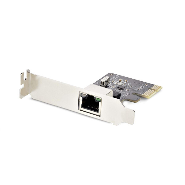 StarTech.com 1-Port Gigabit Netzwerkkarte, PCI-Express LAN-Karte, Niedrigprofil 10/100/1000Mbps NIC, Realtek RTL8111H 1G PCIe Netzwerkadapter, Windows und Linux Kompatibel, TAA Konform, Eingebaut, Kabelgebunden, PCI Express, Ethernet, 1000 Mbit/s, Schwarz