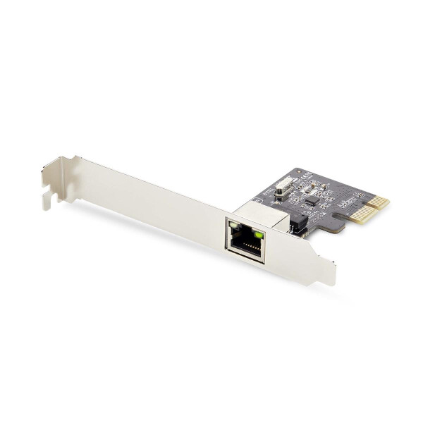 StarTech.com 1-Port Gigabit Netzwerkkarte, PCI-Express LAN-Karte, 10/100/100Mbps NIC, Realtek RTL8111H 1Gb PCIe Netzwerkadapter, Windows und Linux Kompatibel, TAA-konform, Eingebaut, Kabelgebunden, PCI Express, Ethernet, Schwarz