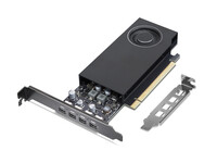 NVIDIA RTX A1000 - Grafikkarten - RTX A1000 - 8 GB GDDR6 - PCIe 4.0 x8 - 4 x Mini DisplayPort