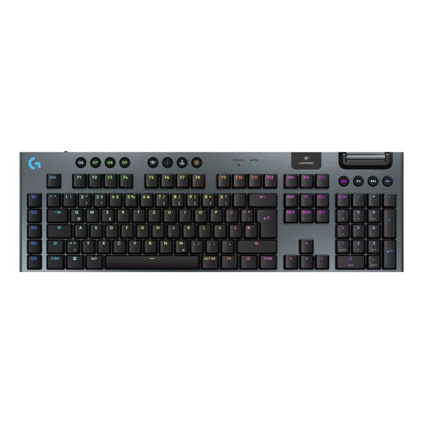 Logitech Gaming G915 X Mechanisch Schwarz - QWERTZ 920-012697 - LOGITECH G915 X LIGHTSPEED - Wireless