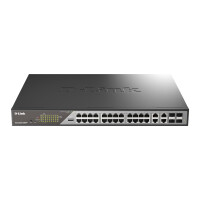 D-Link DSS-200G-28MP/E, Managed, L2, Gigabit Ethernet...