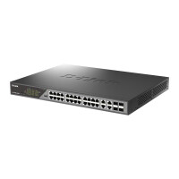 D-Link DSS-200G-28MP/E, Managed, L2, Gigabit Ethernet...