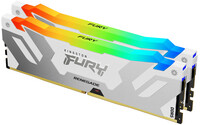 Kingston FURY 64GB 6400MT/s DDR5 CL32 DIMM (2er-Kits) Renegade RGB Weiß XMP - 64 GB - 2 x 32 GB - DDR5 - 288-pin DIMM
