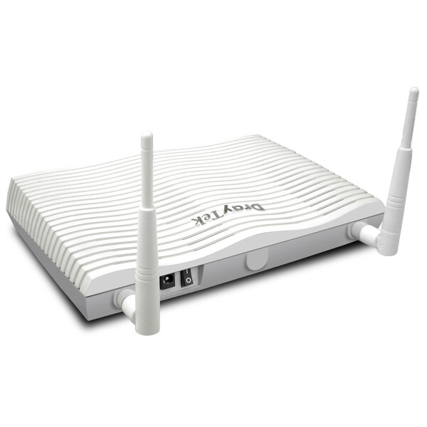 Draytek Vigor 2865ax, Wi-Fi 6 (802.11ax), Dual-Band (2,4 GHz/5 GHz), Ethernet/LAN, ADSL2, Weiß, Tabletop-Router