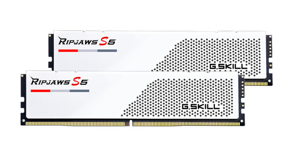 G.Skill Ripjaws F5-6000J3238F16GX2-RS5W - 32 GB - 2 x 16 GB - DDR5 - 288-pin DIMM - Weiß