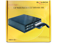 Delock 47220 - Schwarz - 1 Lüfter - 6 Gbit/s - Leistung