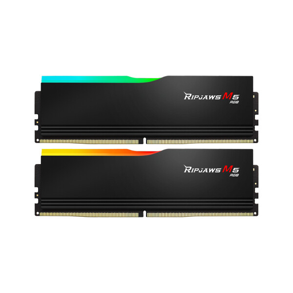 G.Skill Ripjaws M5 RGB F5-6000J3040F16GX2-RM5RK, 32 GB, 2 x 16 GB, DDR5, 6000 MHz, 288-pin DIMM