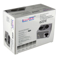 LC-Power LC600H-12 - 600 W - 600 W - 24 A - 20 A - 20 A -...