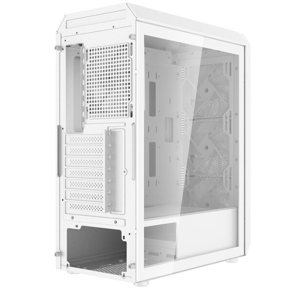 XPG VALOR AIR PLUS MID-TOWER-GEHÄUSE Weiß, Midi Tower, PC, Weiß, ATX, micro ATX, Mini-ITX, SPCC, 16 cm