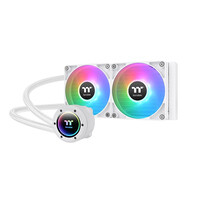 Thermaltake TH240 V2 ARGB - Flüssigkeitskühlung - 24 cm - 57,05 cfm - Weiß