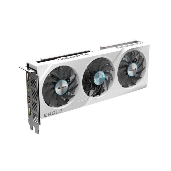 Gigabyte GeForce RTX 4060 EAGLE OC ICE 8G, GeForce RTX 4060, 8 GB, GDDR6, 128 Bit, 7680 x 4320 Pixel, PCI Express x8 4.0