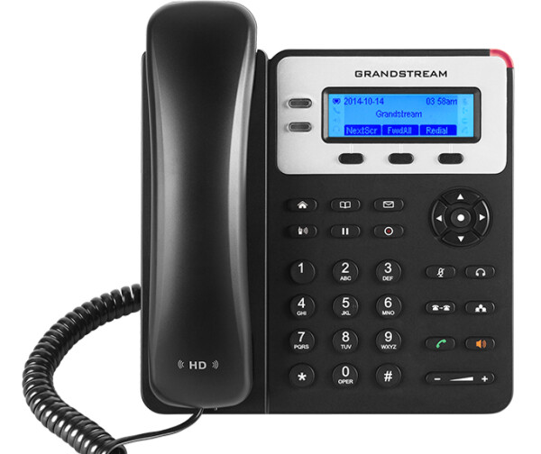 Grandstream GXP1625 - IP-Telefon - Schwarz - Kabelgebundenes Mobilteil - Im Band - Out-of band - 2 Zeilen - 500 Eintragungen