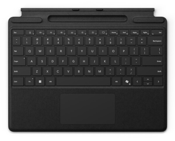 Microsoft Surface Pro Keyboard - Tastatur - mit Trackpad Beschleunigungsmesser... - Touchpen - QWERTZ