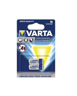 Varta 1x2 LR 1 Lady, Einwegbatterie, Alkali, 1,5 V, 2 Stück(e), 850 mAh, Blau, Silber