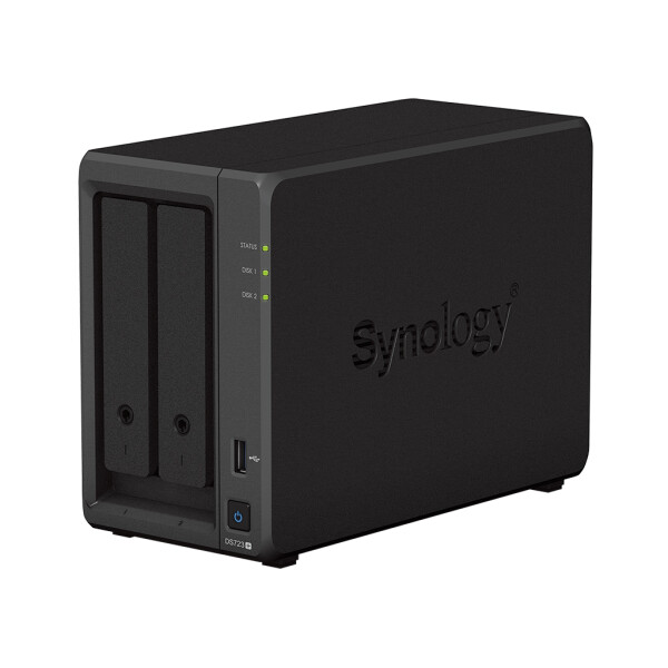 Synology DiskStation DS723+, NAS, Desktop, Ryzen Embedded, R1600, 2 GB, DDR4