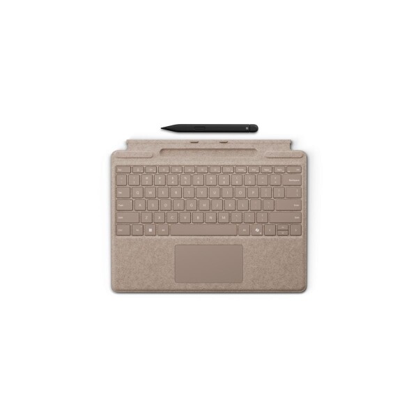Microsoft Surface Pro Keyboard - Tastatur - mit Trackpad Beschleunigungsmesser Slim - Touchpen - QWERTZ